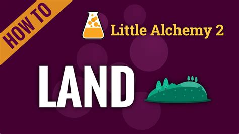 little alchemy land|How to make land